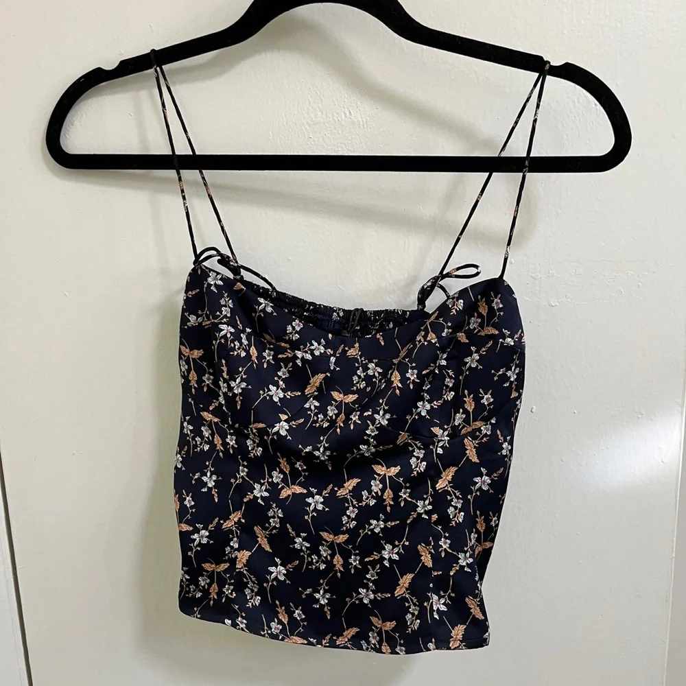 Kourt Genevieve Satin Corset Top - Picture 4 of 5